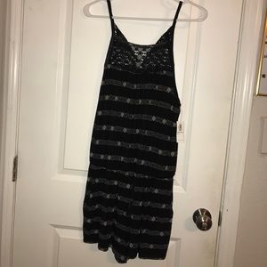 Black and White Romper